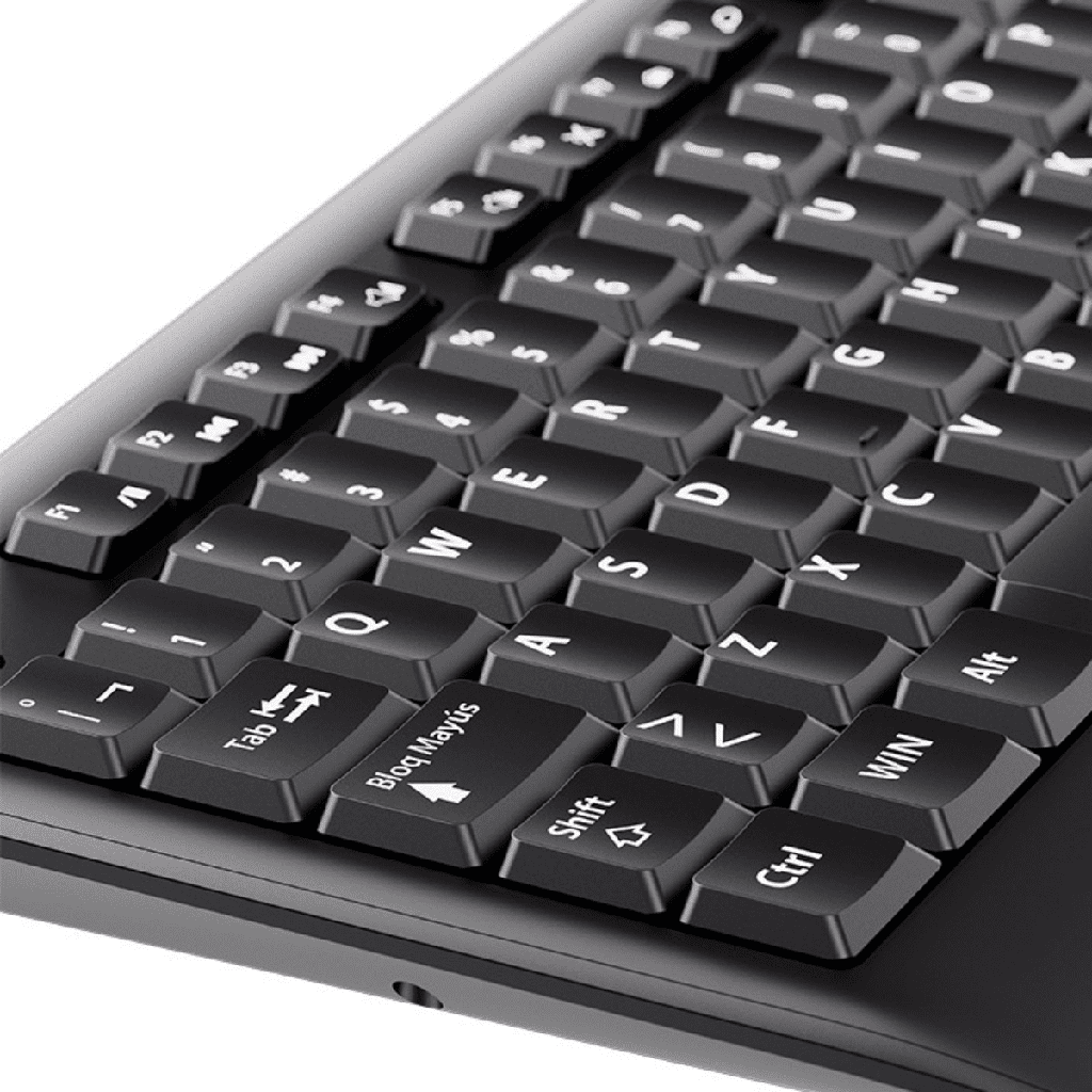 KLIPXTREME COMBO TECLADO Y MOUSE  INALAMBRICO NEGRO (KCK-300S)