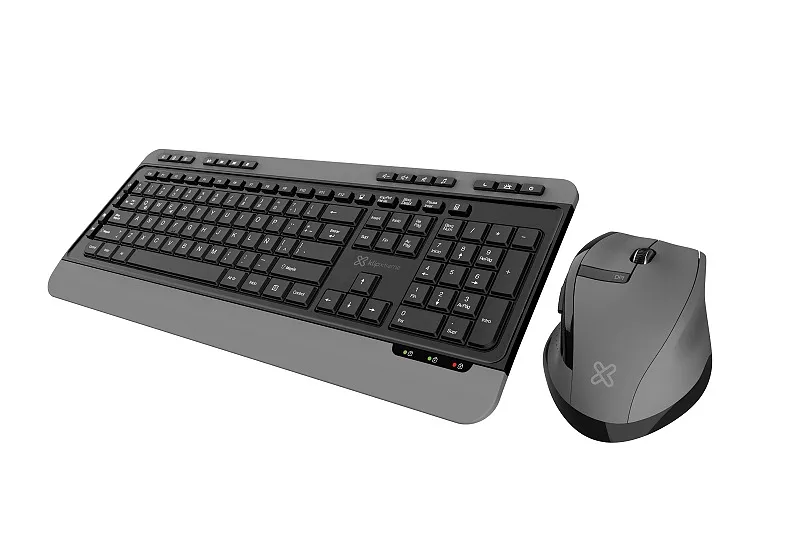 KLIPXTREME COMBO TECLADO Y MOUSE MAGNIFIK INALAMBRICO ULTRADELGADO 2.4GHz  (KBK520)