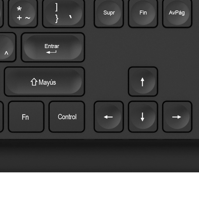 KLIPXTREME TECLADO COMPASS ALAMBRICO SPA (KKM-252S)