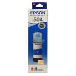 EPSON BOTELLA DE TINTA CIAN T504 70 ML L4150, L4160, L4260, L6161, L6171, L6191, L6270, L6370
