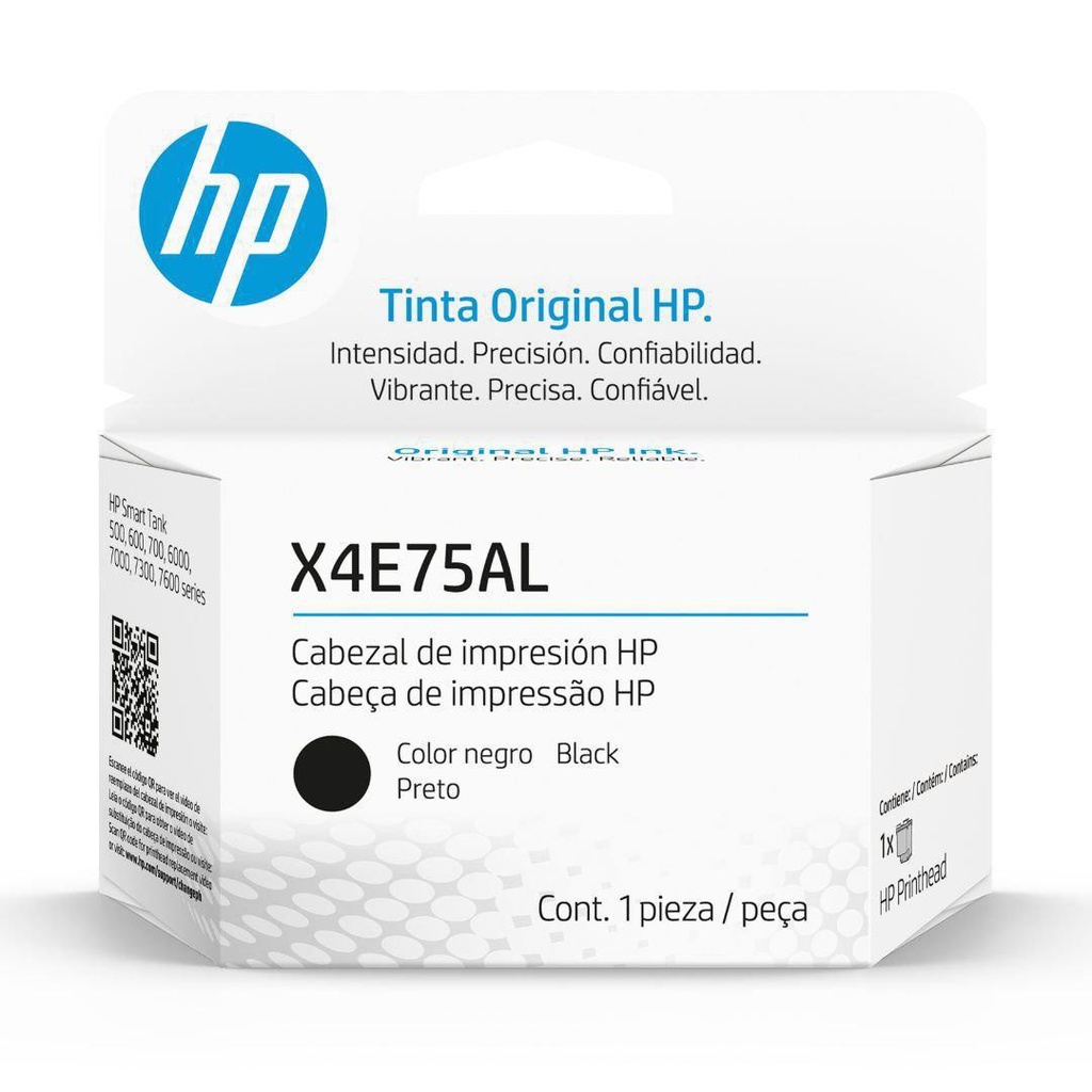 HP CABEZAL GT NEGRO PARA IMPRESORA INK TANK HP Smart Tank 355, 450, 455, 457, 502, 510, 513, 515, 516, 517, 519, 530, 533, 534, 550, 570, 617, 618, 7305, 7308, 7602, HP Smart Tank Plus 650 Wirelses All-in-One HP Tank 6002, 615
