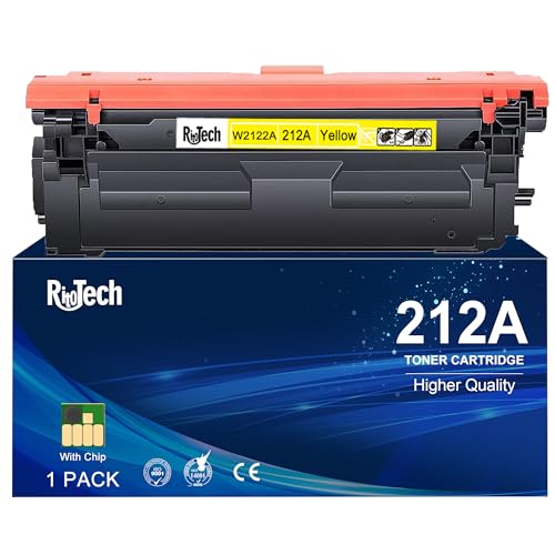 HP TONER IMP LASERJET 212A M554, M555, M578 AMARILLO W2122A