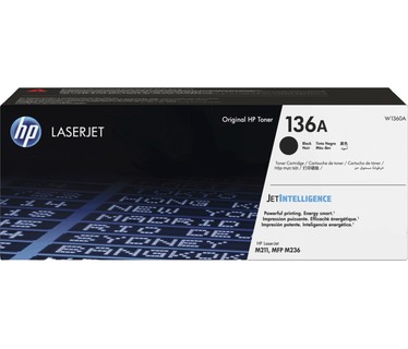 HP TONER LASERJET 136A NEGRO IMP M233sdw, M234sd, M236sdw, M236dw, (W1360A)