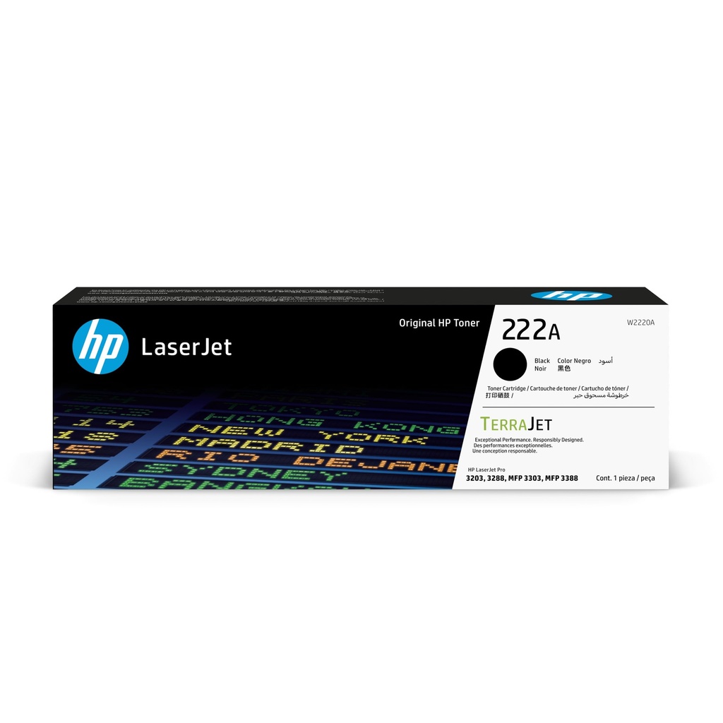 HP TONER LASERJET 222A NEGRO IMP 3203, 3288, 3303, 3388