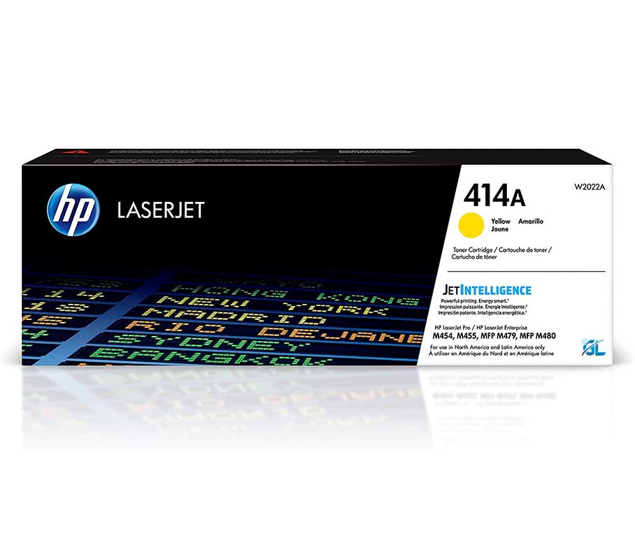 HP TONER LASERJET 414A AMARILLO IMP M454, M479, M480
