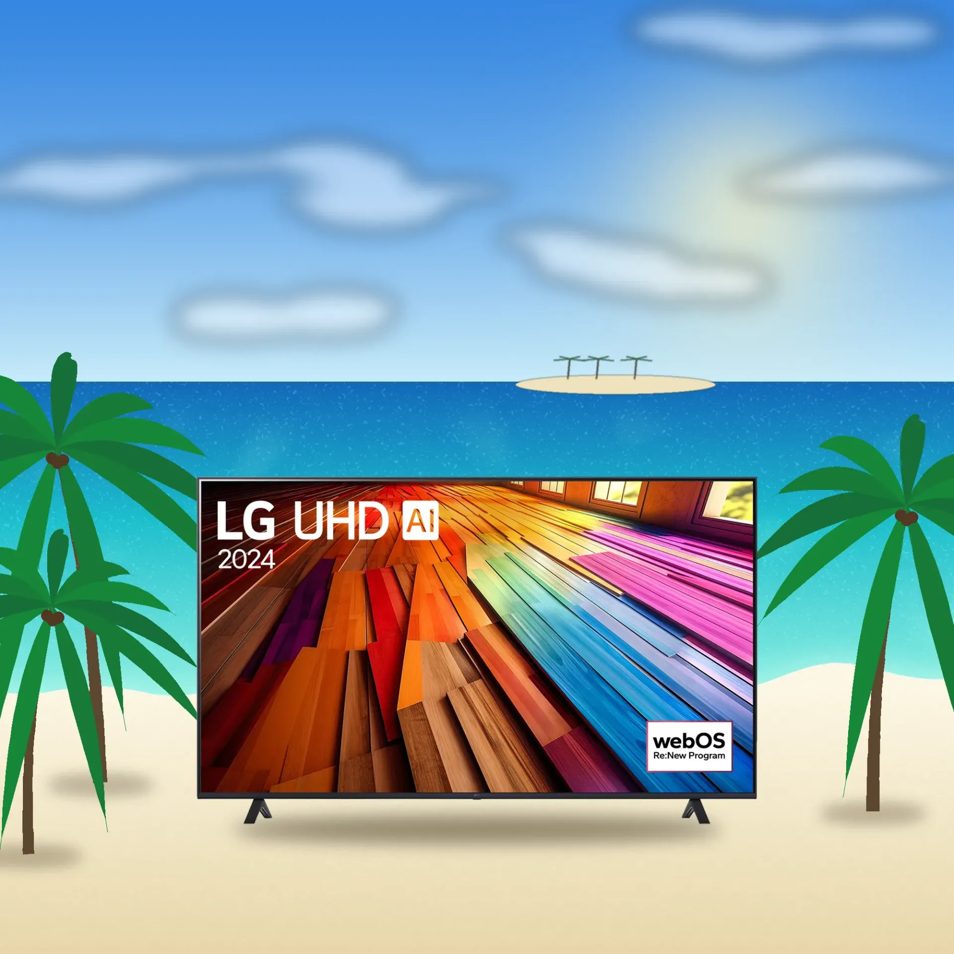 LG TELEVISOR 75" 75UT8000 UHD HDR LED SMART IPS