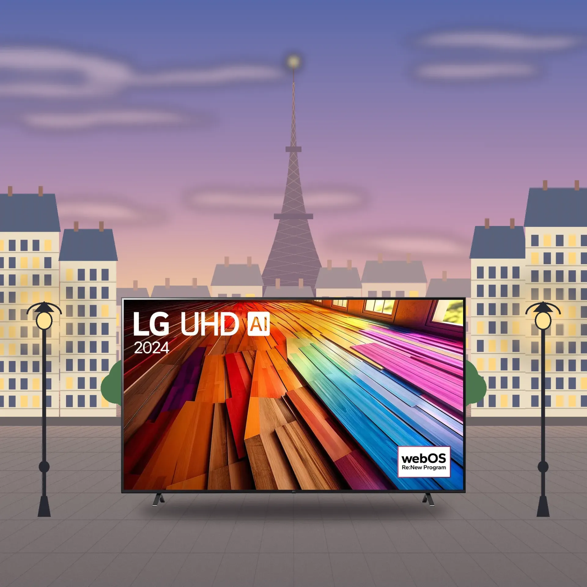 LG TELEVISOR 86UT8050PSB 86" UHD HDR LED SMART IPS