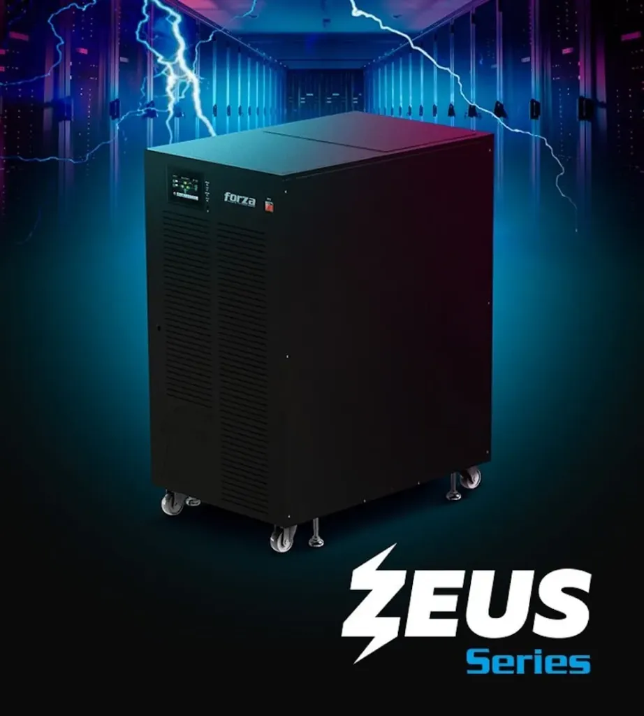 FORZA UPS ZEUS2 EN LINEA TRIFASICA 15KVA/KW 3PH LCD PF1  TOWER 208/220V
