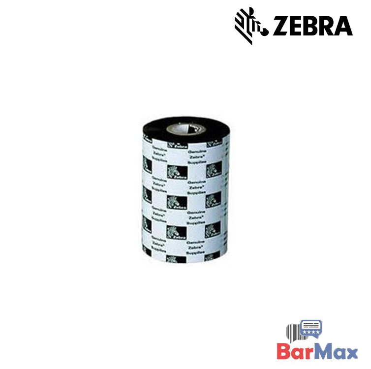 ZEBRA CINTA RIBBON DE CERA PARA IMPRESORA 1600 WAX  83MMX 450M UNIDAD